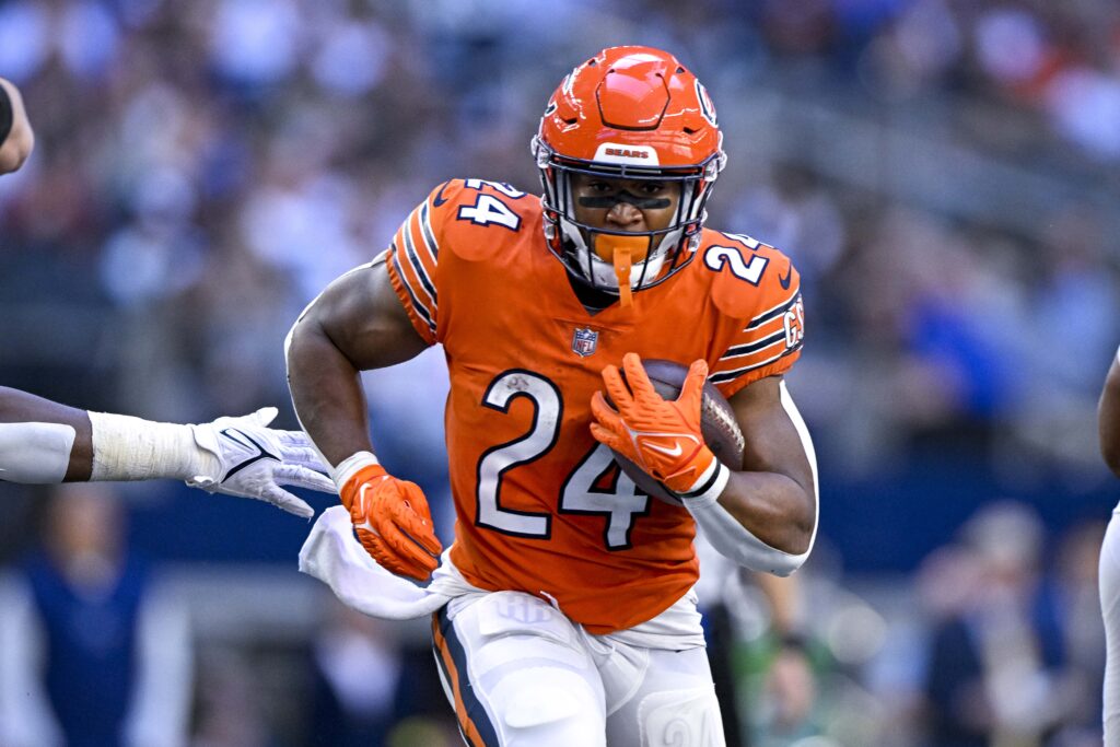 Chicago Bears: Khalil Herbert eyes starting running back job