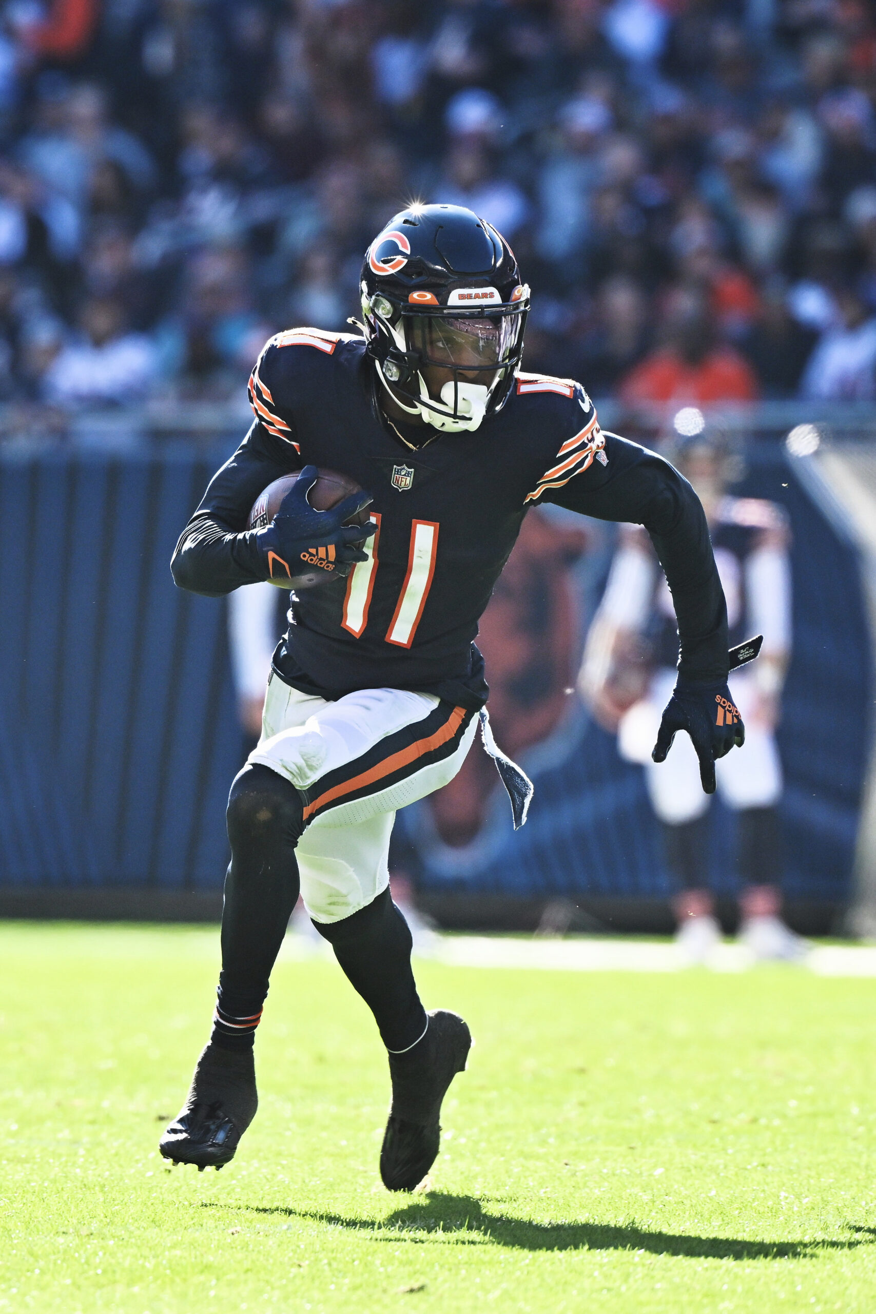 Bears' Darnell Mooney out rest of season with ankle injury: How