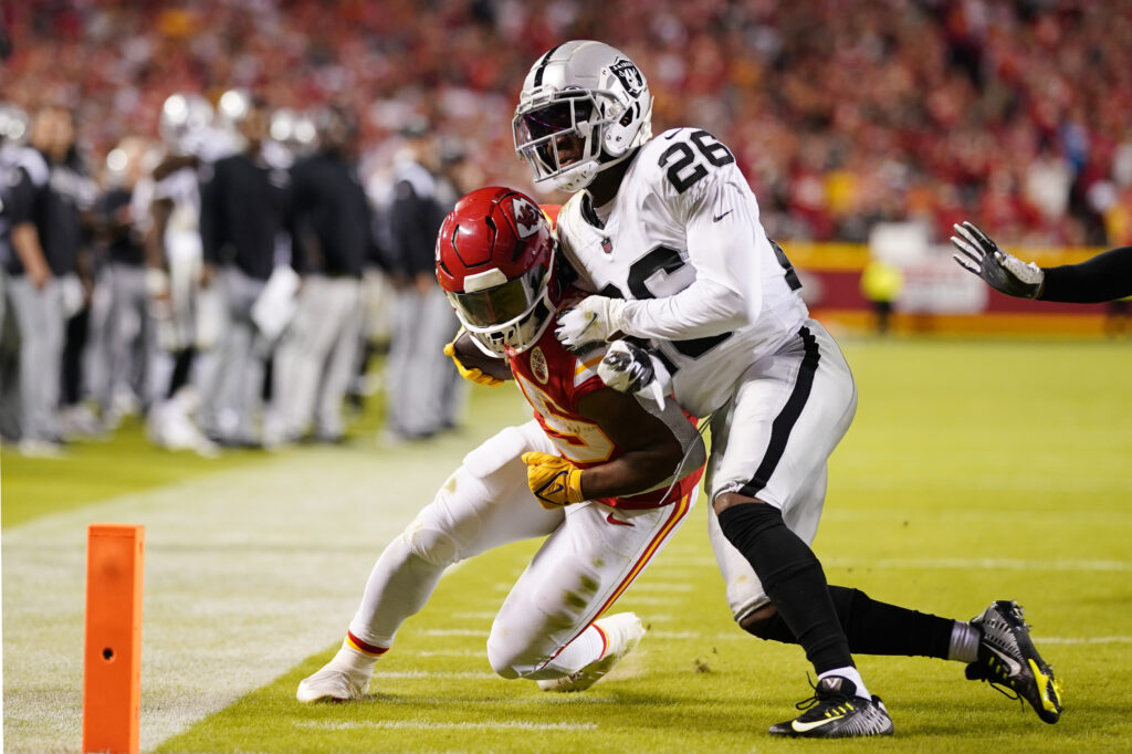 Raiders newcomer Rock Ya-Sin a bright spot in lackluster secondary