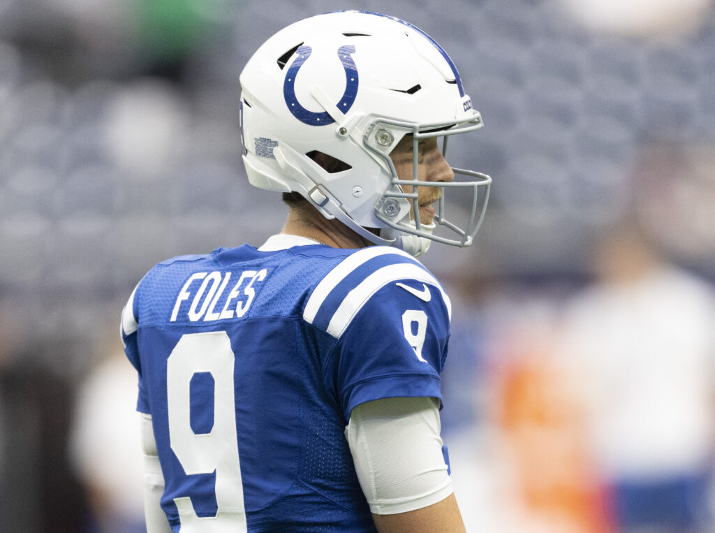 Colts name Nick Foles starting quarterback for Week 16