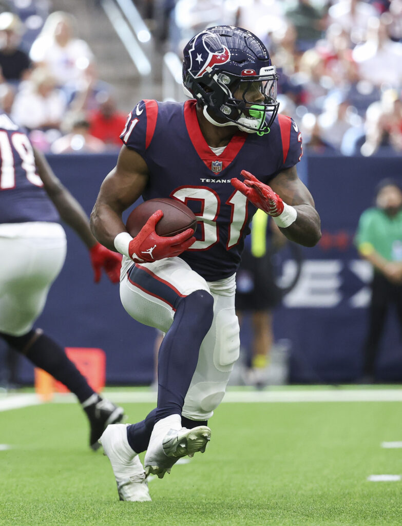 Texans RB Dameon Pierce Expected To Miss Time