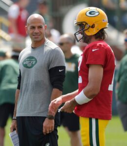 Robert Saleh Addresses Nathaniel Hackett Hire, Aaron Rodgers Connection - profootballrumors.com