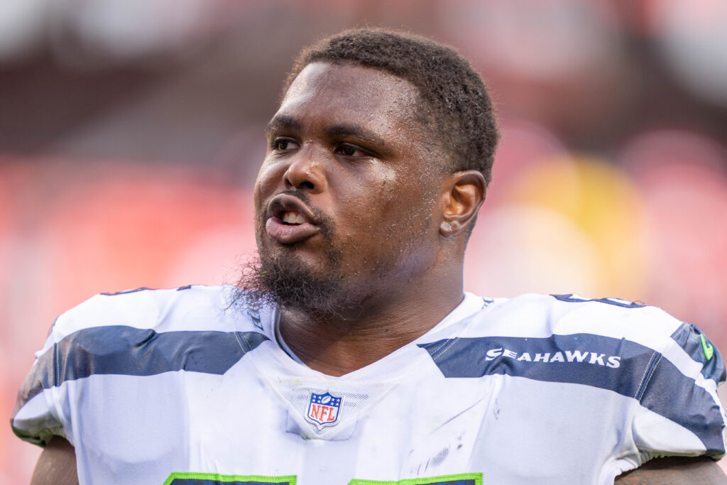 Gabe Jackson picked by Pro Football Focus as Seahawks' cut candidate