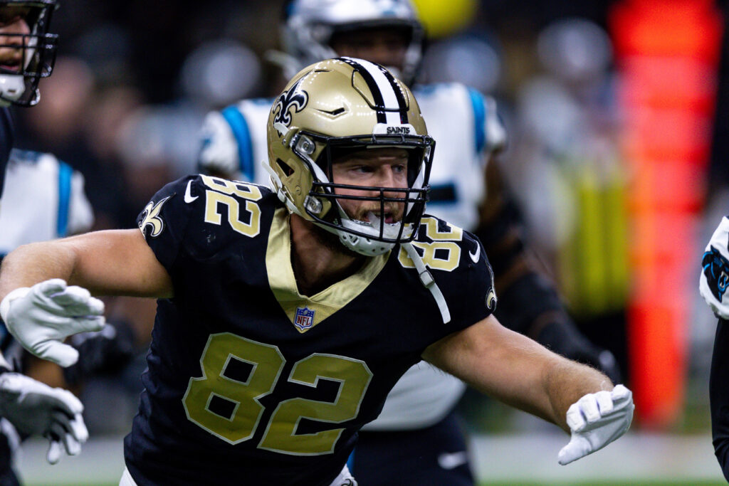 Adam Trautman Tight End Saints 3rd Round Draft Pick