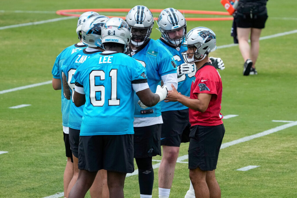 Panthers hand first-team reps over to rookie QB Bryce Young