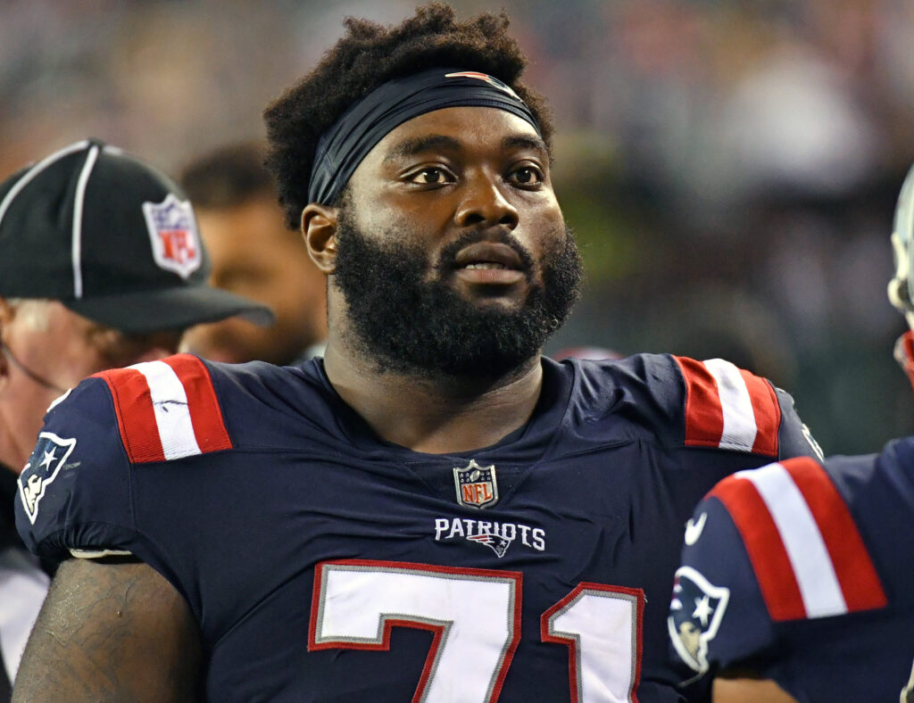 Patriots Starting Guard Mike Onwenu To Open Training Camp On PUP List