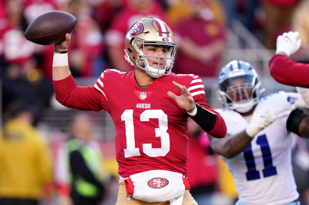 Brock Purdy's first throwing session since surgery leaves 49ers 'incredibly  encouraged'