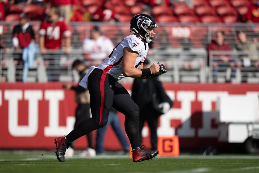 Falcons lose another left guard with Hennessy placed on IR - The San Diego  Union-Tribune