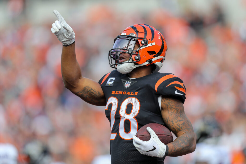 Cincinnati Bengals RB Joe Mixon is ready to turn it up a notch.