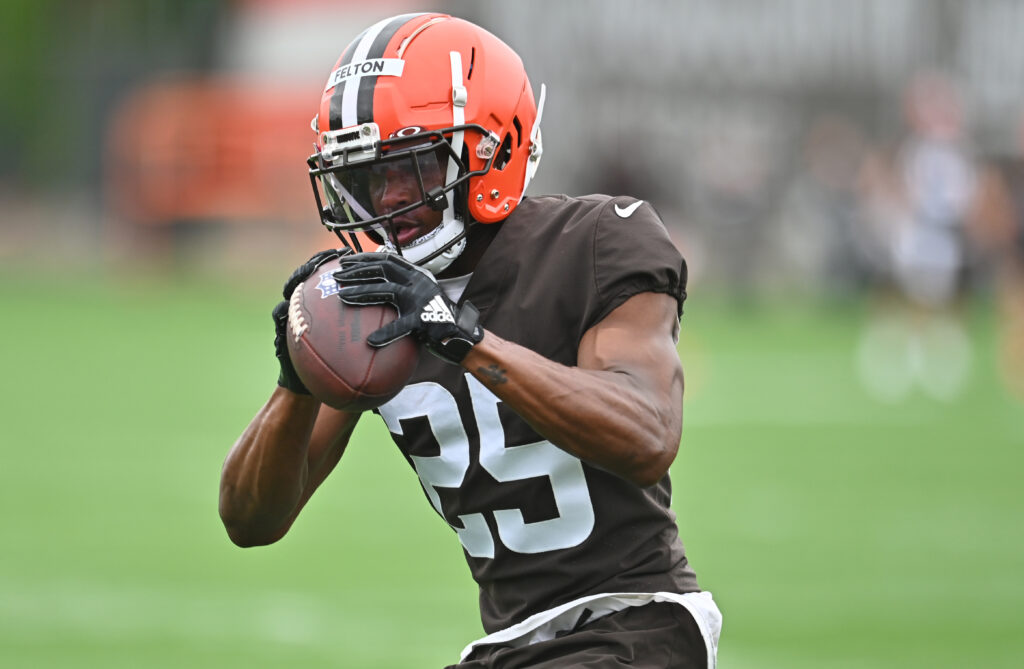 Will Demetric Felton be the Cleveland Browns RB3? 