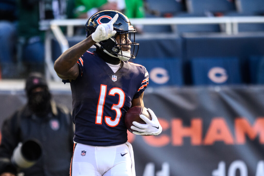 Bears put WR Byron Pringle on IR after injuring calf against