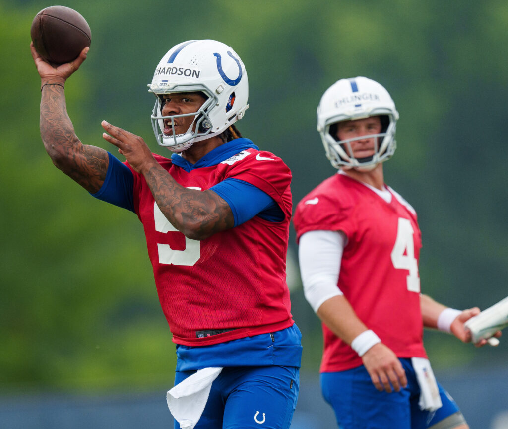 Colts rookie QB Anthony Richardson throws bad INT on his first preseason  possession