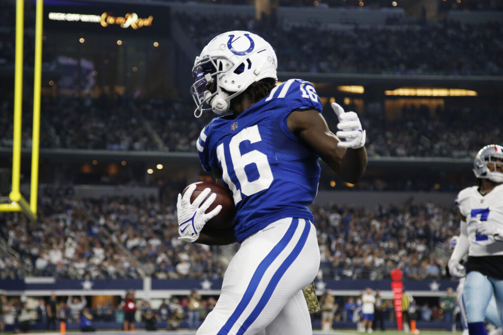 Colts WR Ashton Dulin out for season with torn ACL