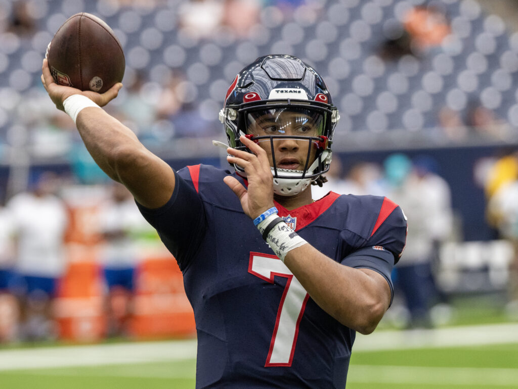 CJ Stroud named Texans' starting quarterback