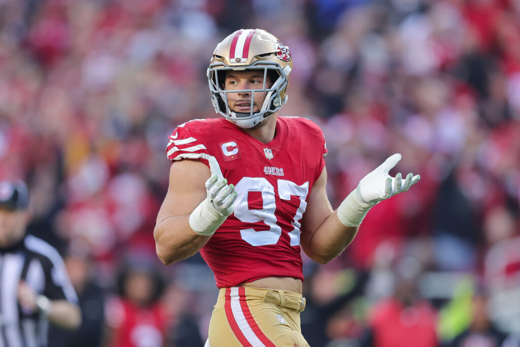 49ers' Nick Bosa gets unhelpful response from Steve Wilks on Week