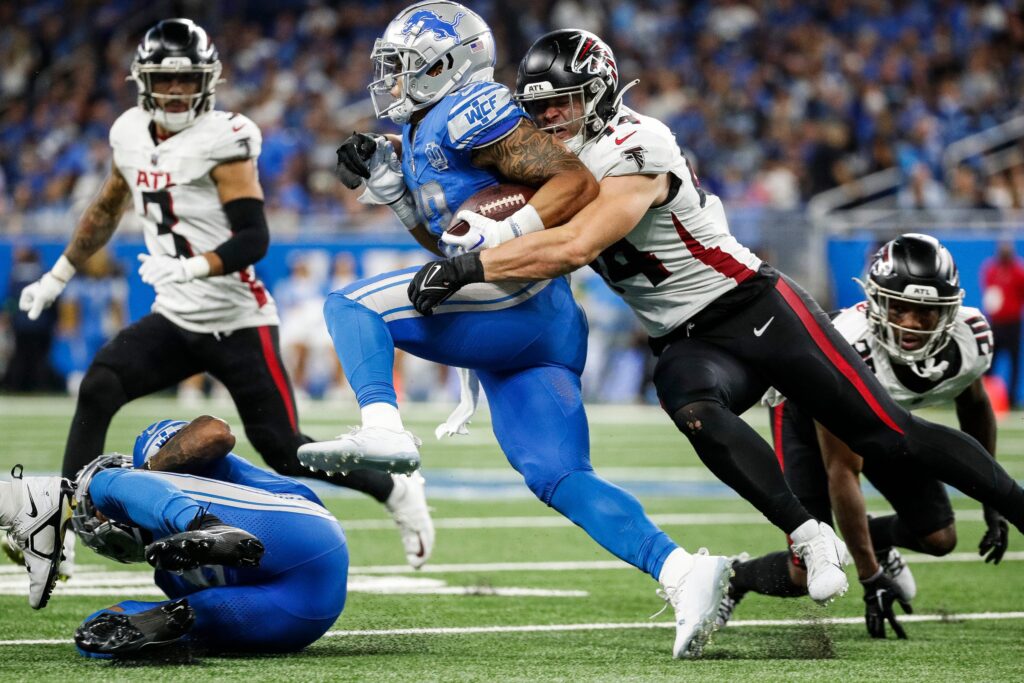 Will Atlanta Falcons linebackers Troy Andersen and Kaden Elliss both reach  their potential? 