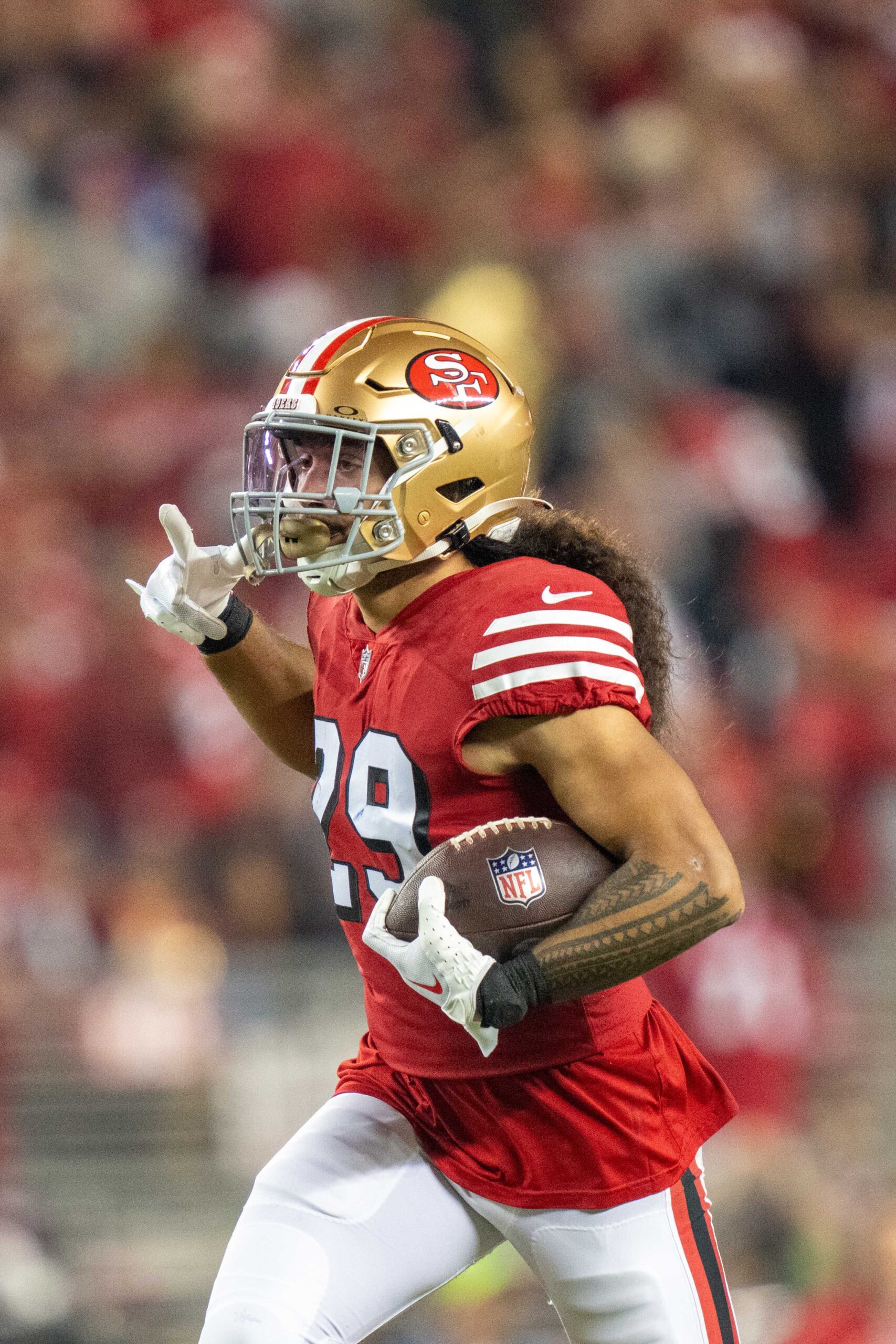 49ers Talanoa Hufanga Returns To Practice