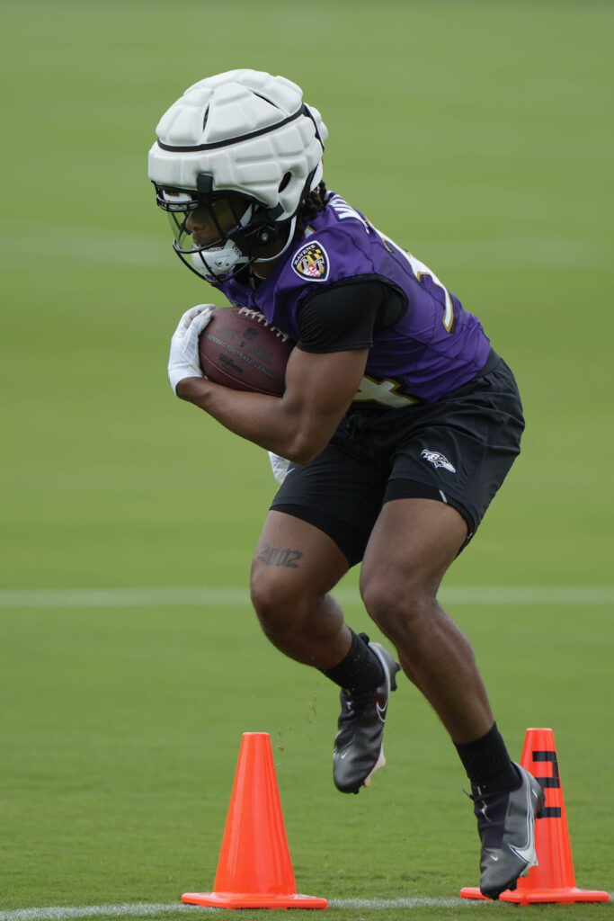 Ravens Open Keaton Mitchell's Practice Window