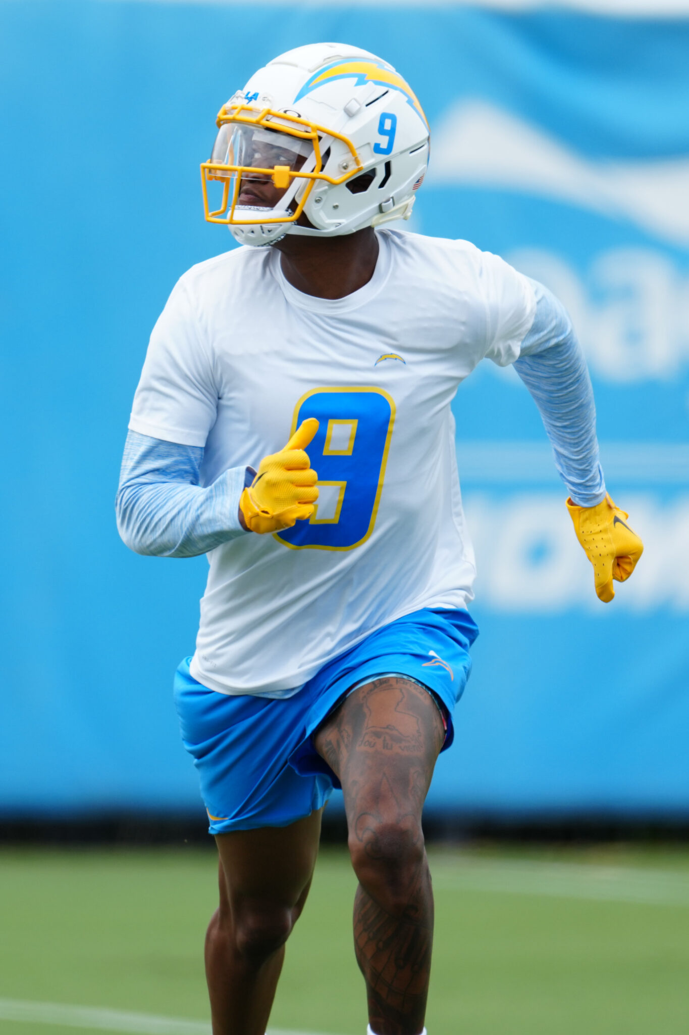 Chargers WR DJ Chark Returns To Practice