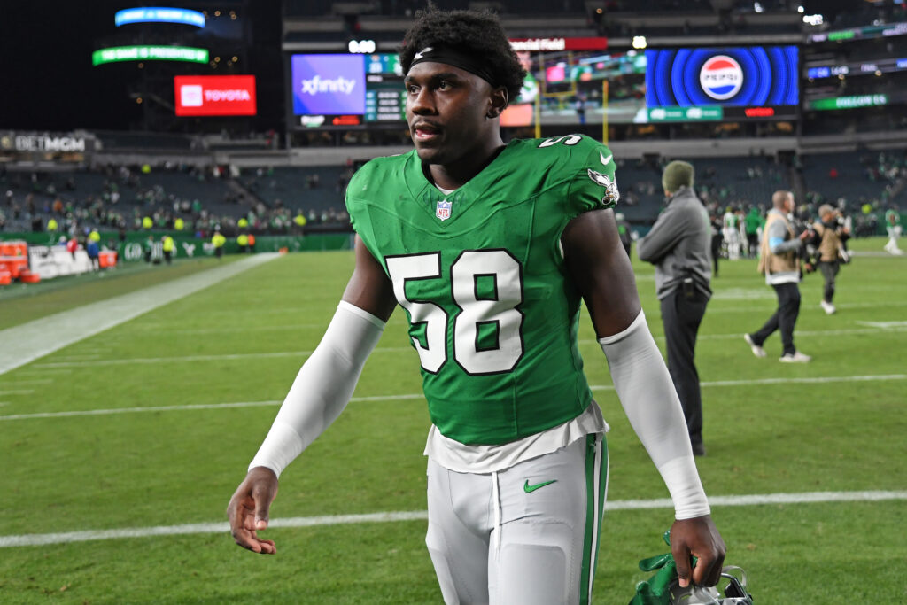 OLB Jalyx Hunt Expected To Start For Eagles