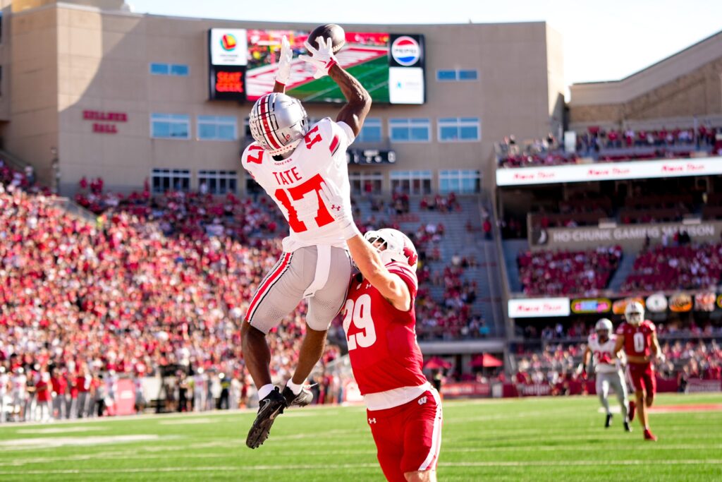 Ohio State WR Carnell Tate Declares For 2026 Draft