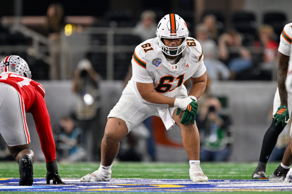 Miami T Francis Mauigoa Declares For Draft