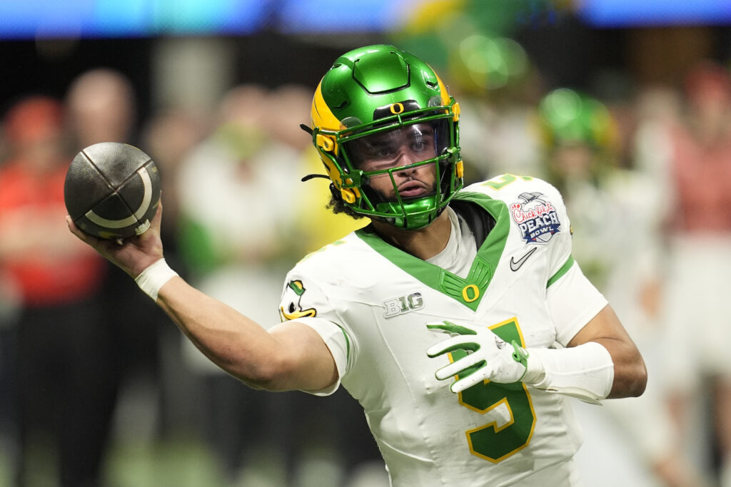 Oregon QB Dante Moore Will Not Enter 2026 NFL Draft
