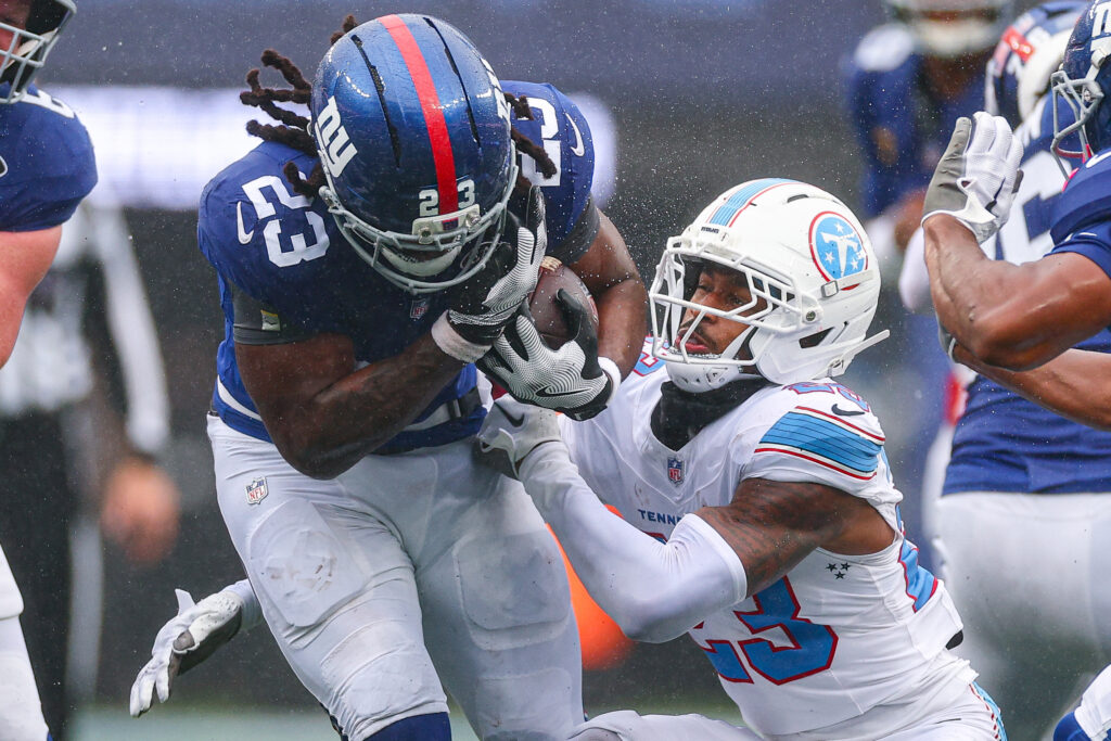 Giants RB Najee Harris To Start In Week 6; Latest On Team’s S, C Situations